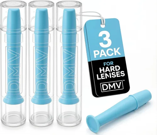 Miniatura 11 de DMV Ultra Eye - Herramienta para quitar lentes de contacto con los ojos, paquete de 3, fabricada en Estados Unidos, émbolo de ventosa duradero