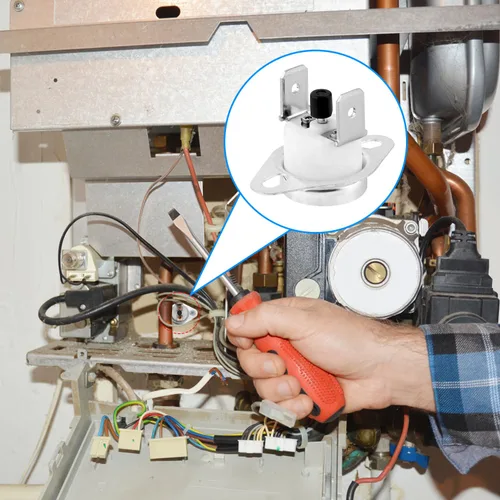Miniatura 4 de Interruptor de límite de 2 piezas de repuesto L350, interruptor de límite de horno resistente a la temperatura compatible con Rheem 47-22861-01