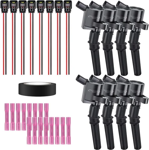 Miniatura 13 de Juego de 4 bobinas de encendido y conector hembra arnés de enchufe compatible con Infiniti Frontier Altima Versa Sentra NV200 Rogue FX50 QX60 QX70