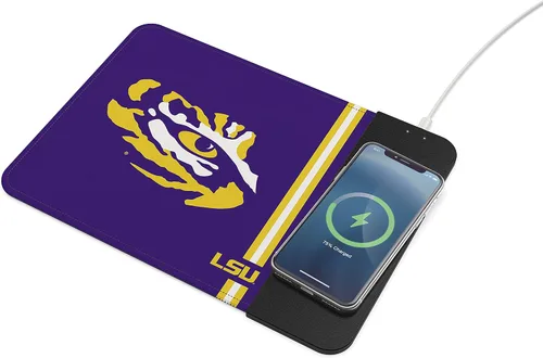 Miniatura 62 de SOAR NCAA Almohadilla de ratón unisex con carga inalámbrica para teléfono celular