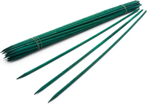 Miniatura 11 de Royal Imports Estaca para plantas de madera verde, púas florales, letreros de madera para jardín (aproximadamente 100 piezas) - 4 pulgadas