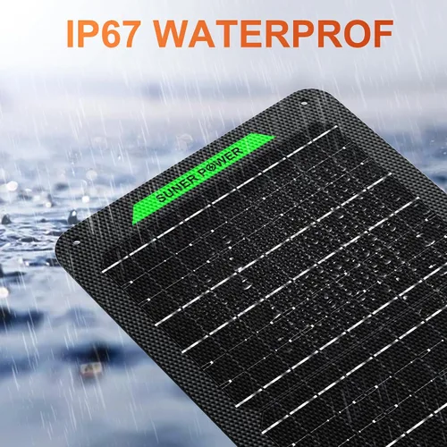 Miniatura 8 de SUNER POWER Cargador de batería solar impermeable de 12 W 12 V y mantenedor PRO, controlador de carga MPPT UltraSmart integrado, kits de carga