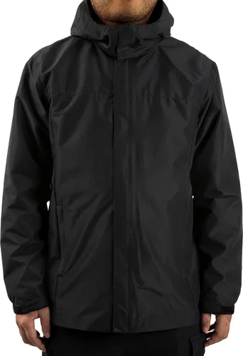 Miniatura 4 de Chaqueta impermeable ligera para hombre con capucha para exteriores, para senderismo, viajes