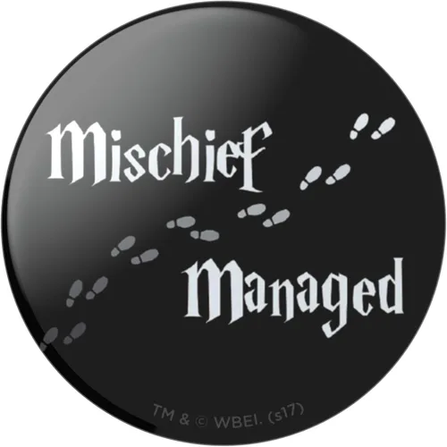 Miniatura 3 de PopSockets Agarradera adhesiva para teléfono, soporte, soporte para teléfono, Harry Potter - Mischief Gloss