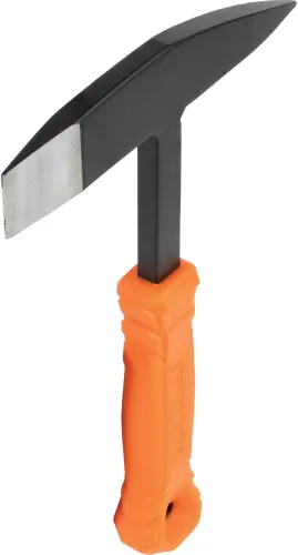 Miniatura 6 de Klein Tools H80612 Martillo astillador de soldadura, martillo de escoria de cabeza de acero de 10 onzas con mango de agarre de nailon resistente al