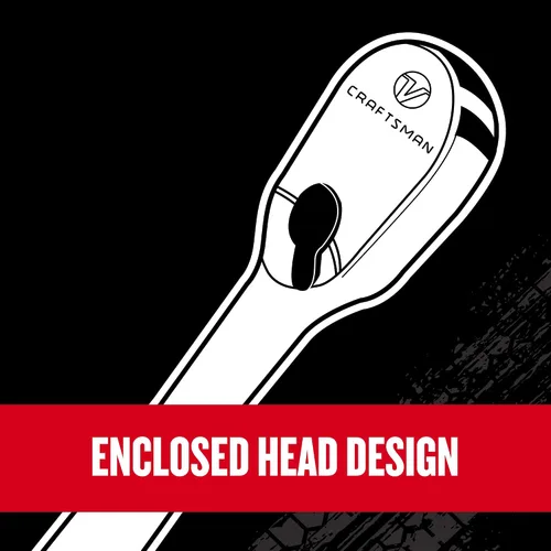 Miniatura 3 de Llave de trinquete CRAFTSMAN V-SERIES, mando de 3/8 pulgadas, 96 dientes, cabeza flexible XL (CMMT86323V)