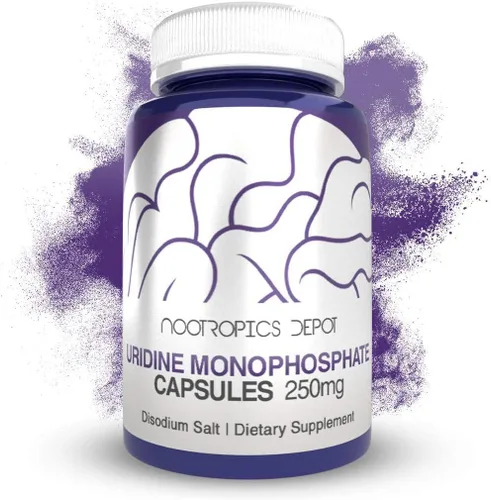 Nootropics Depot | Cápsulas de monofosfato de uridina | 120 unidades | 250 mg