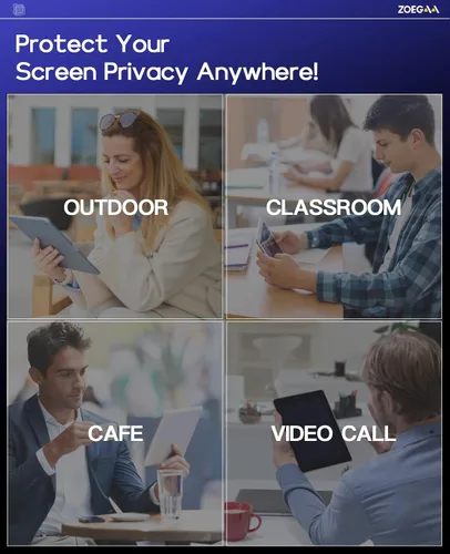 Miniatura 5 de ZZOEGAA - Protector de pantalla de privacidad para iPad de 9ª generación, protector de pantalla de privacidad magnético para iPad de 9ª 8ª y 7ª
