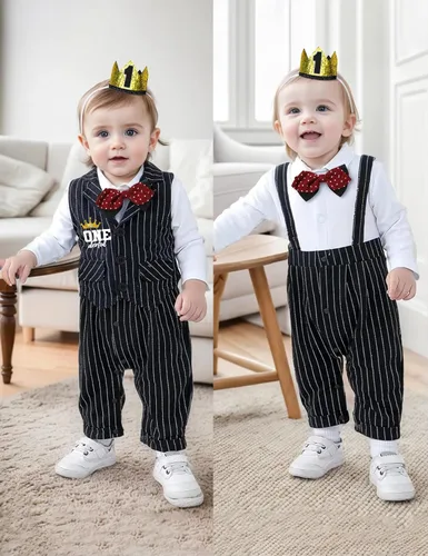 Miniatura 2 de Tomolant Trajes de cumpleaños para bebé niño