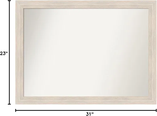 Miniatura 767 de Amanti Art Espejo personalizado, espejo estrecho de baño de oro blanco, espejo de pared o espejo de tocador de baño sobre el fregadero