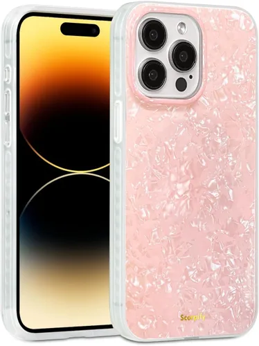 Miniatura 62 de SCORPIFY Funda para iPhone 15 Pro Max [Compatible con MagSafe] con Diseño de Estampado de Leopardo Guepardo Negro Mate, Linda Funda Magnética