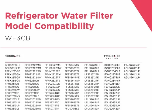 Miniatura 2 de Frigidaire WF3CB Puresource Repuesto de filtro, 1 unidad