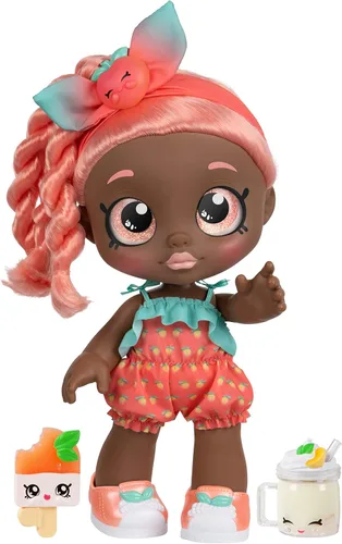 Miniatura 13 de Kindi Kids Aromática Sisters Pawsome Royal Family - Muñeca de Juego Preescolar de 10": Tiara Sparkles, Baby Kindi de 6.5": Teenie Tiara, y Kindi