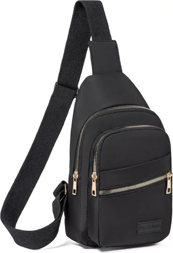 Miniatura 21 de Banelu Mochila Pequeño Bolso Bandolera para Mujeres de Moda, Bolso Pequeño de Cadera de Cruz Mochila de Senderismo de Viaje