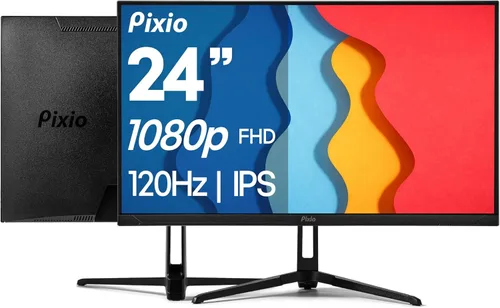 Miniatura 8 de Pixio PX246 Wave Beige 24 pulgadas 120Hz Frecuencia de Actualización Resolución FHD 1080p Panel IPS 4ms GTG Tiempo de Respuesta Monitor