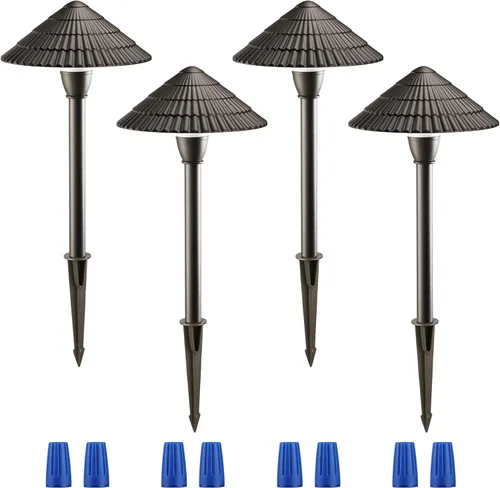 Miniatura 10 de LEONLITE 5CCT - Luces LED de bajo voltaje, 3 W de aluminio fundido de 12 a 24 V, luces de camino IP65 de 1800 K-5000 K, iluminación de paisaje
