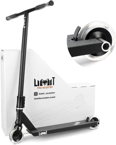 Limit LMT70 Pro Street Scooter: especificaciones de nivel profesional, scooter de truco, SCS, 4 pernos para adultos, tamaño intermedio y avanzado,