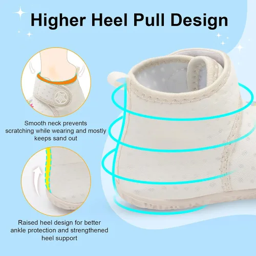 Miniatura 4 de JOINFREE Zapatillas transpirables para bebés y niñas, zapatos antideslizantes para primeros pasos, zapatos para cuna, zapatos descalzos para bebés