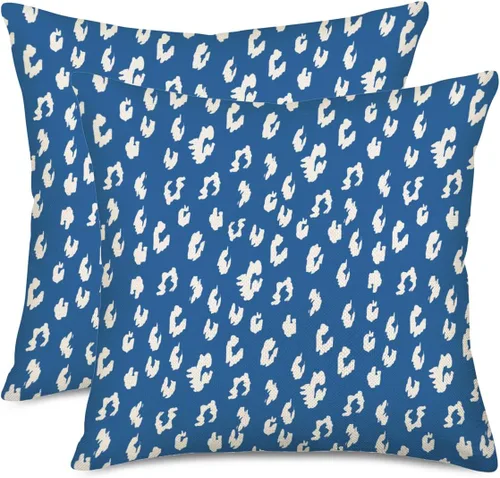 Miniatura 8 de Fukeen Juego de 2 fundas de almohada de playa de verano de 16 x 16 pulgadas, conchas de mar, conchas de coral y estrellas de mar y estrellas de mar