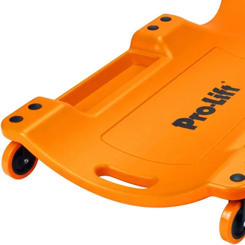 Miniatura 3 de Pro Lift Mechanic - Plataforma con ruedas de plástico de 40 pulgadas - Cuerpo ergonómico de polietileno de alta densidad moldeado por soplado