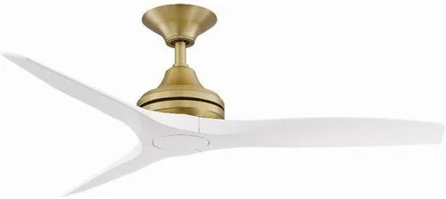 Miniatura 21 de Fanimation Spitfire - Ventilador de techo de 3 aspas, 12 pulgadas de alto y 48 pulgadas de ancho, acabado negro, color hoja de madera de whisky