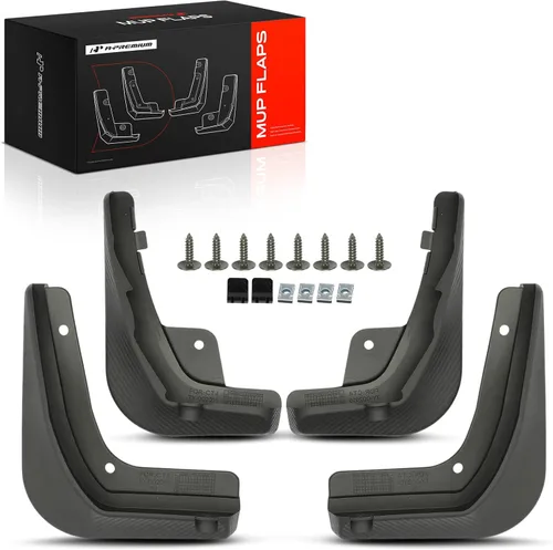Miniatura 17 de A-Premium Juego de 4 protectores contra salpicaduras de barro compatibles con Cadillac XT4 2019-2020, Sport Utility de 4 puertas, con accesorios