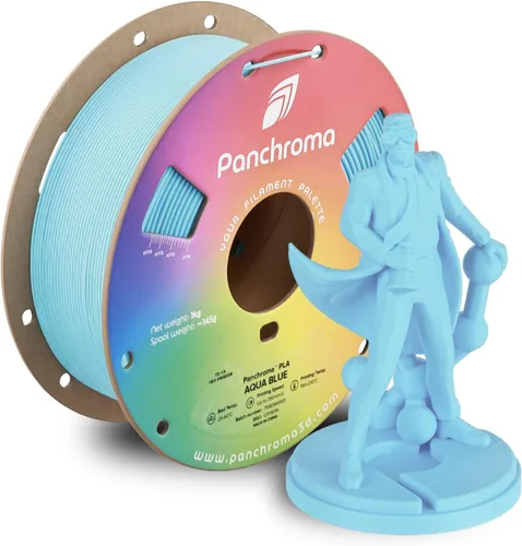 Miniatura 10 de Polymaker Panchroma Filamento de impresora 3D PLA negro, 0.069 in, carrete de 2.2 libras, fácil de imprimir, impresión de alta velocidad, sin