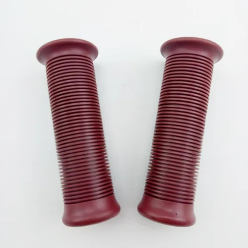 Miniatura 3 de 7/8" motocicleta Retro de goma Mano Grips manubrio