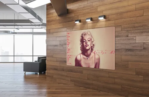 Miniatura 4 de SpiritualHands Marilyn Monroe - Lienzo decorativo para pared y póster – Decoración femenina moderna de maquillaje femenino, impresión de moda