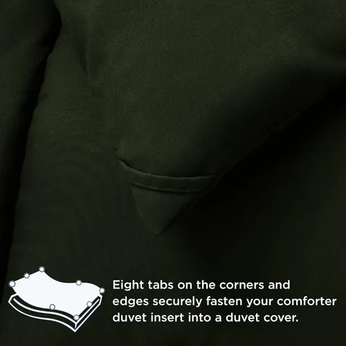 Miniatura 93 de Bedsure Relleno de edredón – Edredones acolchados tamaño King, edredón para todas las estaciones, ropa de cama alternativa de plumón suave, con 8