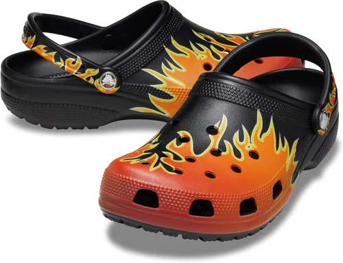Miniatura 7 de Crocs Zuecos clásicos con purpurina unisex para adultos