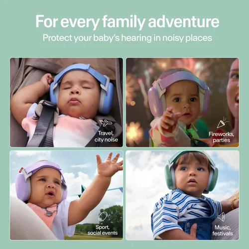 Miniatura 8 de Alpine Muffy Baby Comfort - Protege la audición para bebés y niños pequeños - Certificado CE y ANSI - Diadema para un ajuste seguro y comodidad