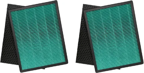 Miniatura 7 de Nispira Filtro de repuesto para Rabbit BioGS 2.0 Purificador de aire ultra silencioso modelo SPA-550A SPA-625A True HEPA activado prefiltro, 1