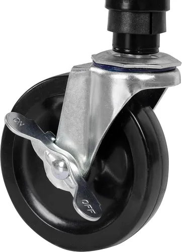 Miniatura 9 de Seville Classics UltraDurable - Estante de alambre de acero sólido NSF resistente, organizador para garaje, almacén, oficina, restaurante, aula