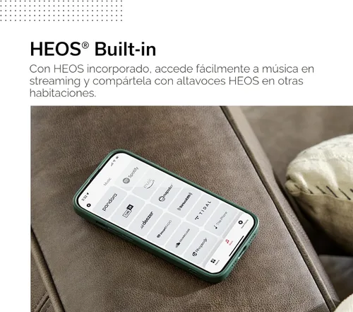 Miniatura 4 de Denon AVR-S770H receptor de cine en casa de 7.2 canales - Receptor HDMI 8K UHD (75W X 7), transmisión inalámbrica mediante HEOS integrado, Bluetooth