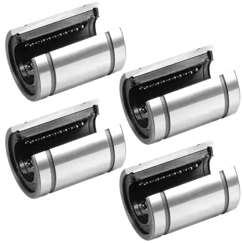 Miniatura 5 de uxcell LM25UUOP Rodamientos lineales de bolas tipo abierto, diámetro de 0.984 in, diámetro de 1.575 in de diámetro exterior, 2.323 in de longitud