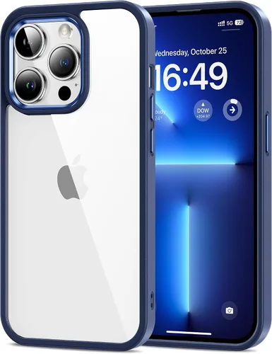 Miniatura 119 de HOOMIL Funda para iPhone 7 Plus/iPhone 8 Plus de 5.5 pulgadas, no amarillea, protección contra caídas, cubierta trasera dura transparente