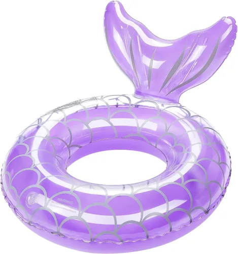 Miniatura 5 de HeySplash Pool Floats Kids, Inflatable Swimming Ring Swim Tube Floaties, Summer Water Fun Beach Party Swimming Pool Toys for Kids Children Water