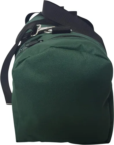 Miniatura 10 de Bolsa de lona triple grande con apertura en U, bolsillo frontal y dos compartimentos laterales, perfecta bolsa de cabina fabricada en Estados Unidos.