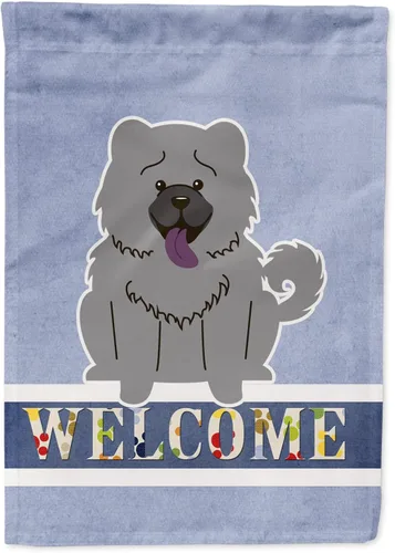 Miniatura 246 de Caroline's Treasures BB5622GF Airedale - Bandera de bienvenida para jardín, bandera decorativa para patio, exteriores, patio, parterres