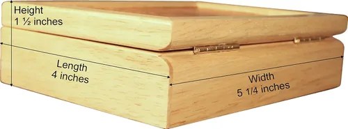 Miniatura 8 de MarqArt Caja de madera para perros hecha a mano en Estados Unidos calidad inigualable única no hay dos iguales obra original de arte en madera 4146