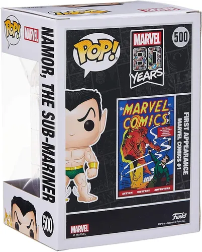 Miniatura 4 de Funko Pop! Marvel 80th: Primera aparición - Namor, multicolor, estándar