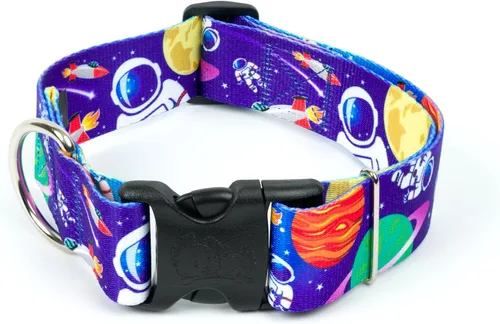 Miniatura 6 de Country Brook Petz - HossFit Jr - Collar ancho para perro diario - Colección Geek Chic con diseños para cualquier mega fan