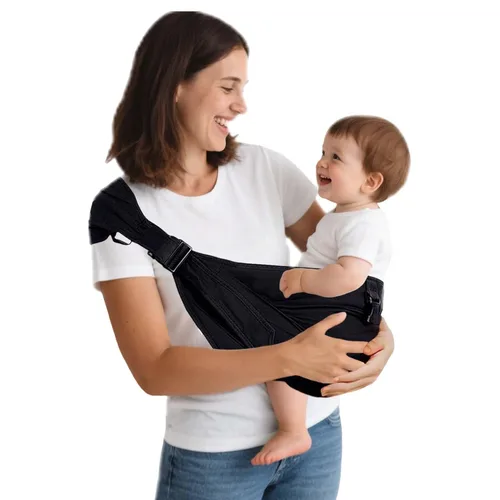 Miniatura 16 de Portabebés Eslinga Portabebés para Niños Pequeños Portabebés Niños Niñas Recién Nacidos a Niños Pequeños Seguro Ajustable Antideslizante Bebé Semi