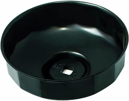 Miniatura 2 de CTA Tools A263 Llave para Filtro de Aceite de Tipo Tapa - 76mm x 8 Flujas - Compatible con Jeep - Grado Profesional, Acabado Negro, Estampado