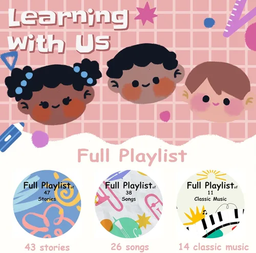 Miniatura 7 de Fonógrafo para niños con 96 tarjetas, reproductor de música de cuentos para niños de 3 a 6 años, juguete sensorial musical para niños y niñas, Rosa