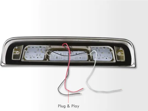 Miniatura 6 de AJP Distributors Trasero LED 3RD tercera luz de freno de montaje alto centro de techo trasero de carga lámpara de carga barra de montaje Lente