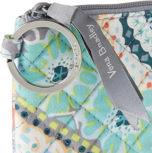 Miniatura 3 de Vera Bradley Cartera de algodón con cremallera para identificación para mujer
