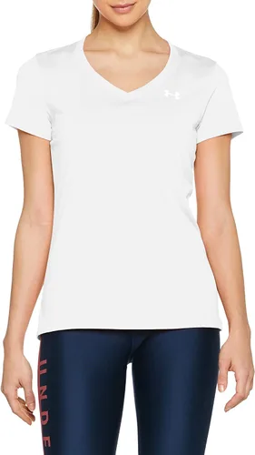 Miniatura 2 de Under Armour, Tech - Camiseta de manga corta y cuello en V para mujer, unicolor