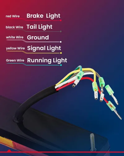 Miniatura 6 de KAX 20 luces LED para remolque de camión, luz de señal de giro, luz de freno de marcha atrás, luz de freno de marcha atrás, lámpara de flash trasera